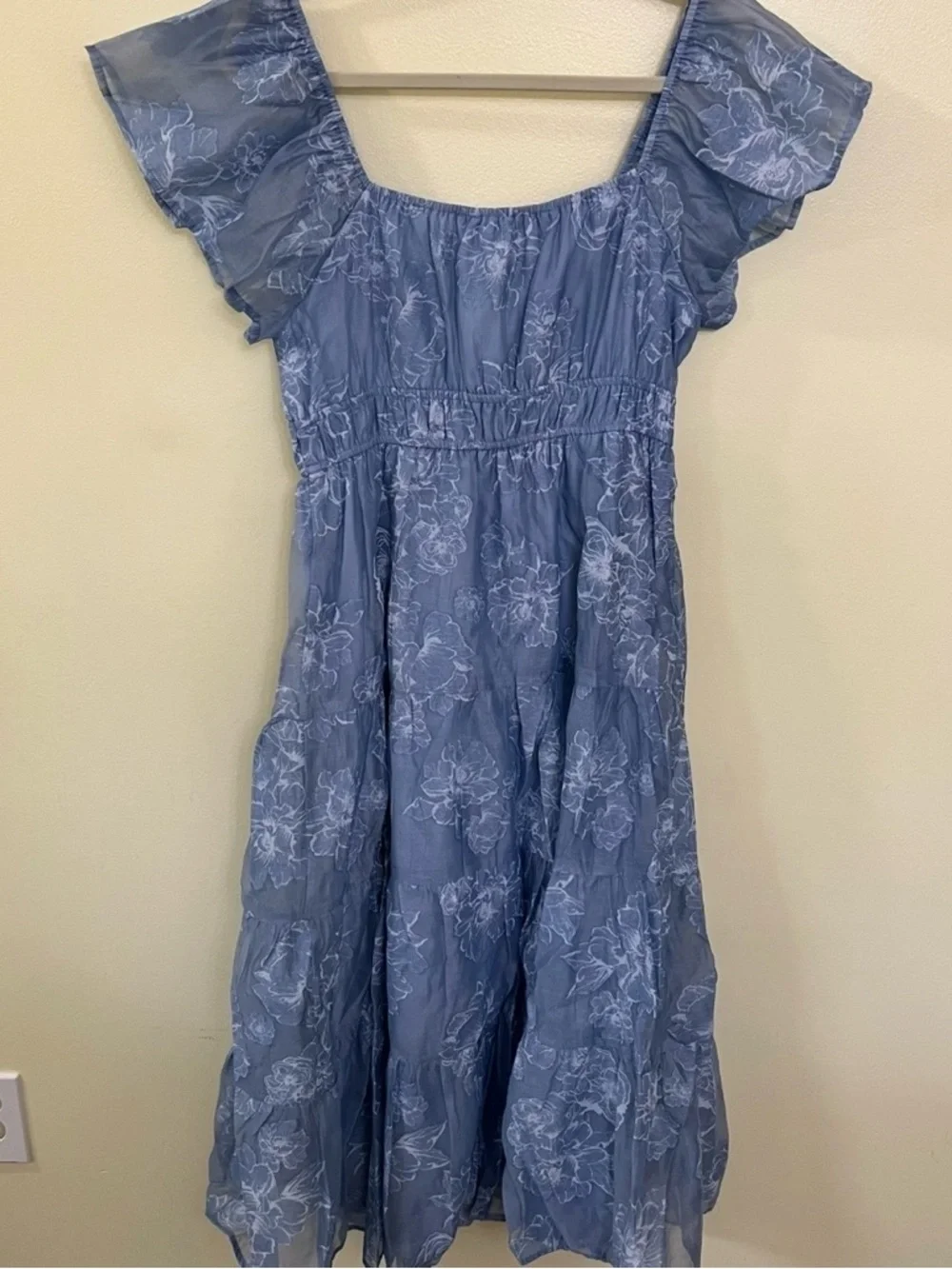 NEW Altar’d State Blue Maxi Dress Size Small, Medium, Large Available - Picture 3 of 6